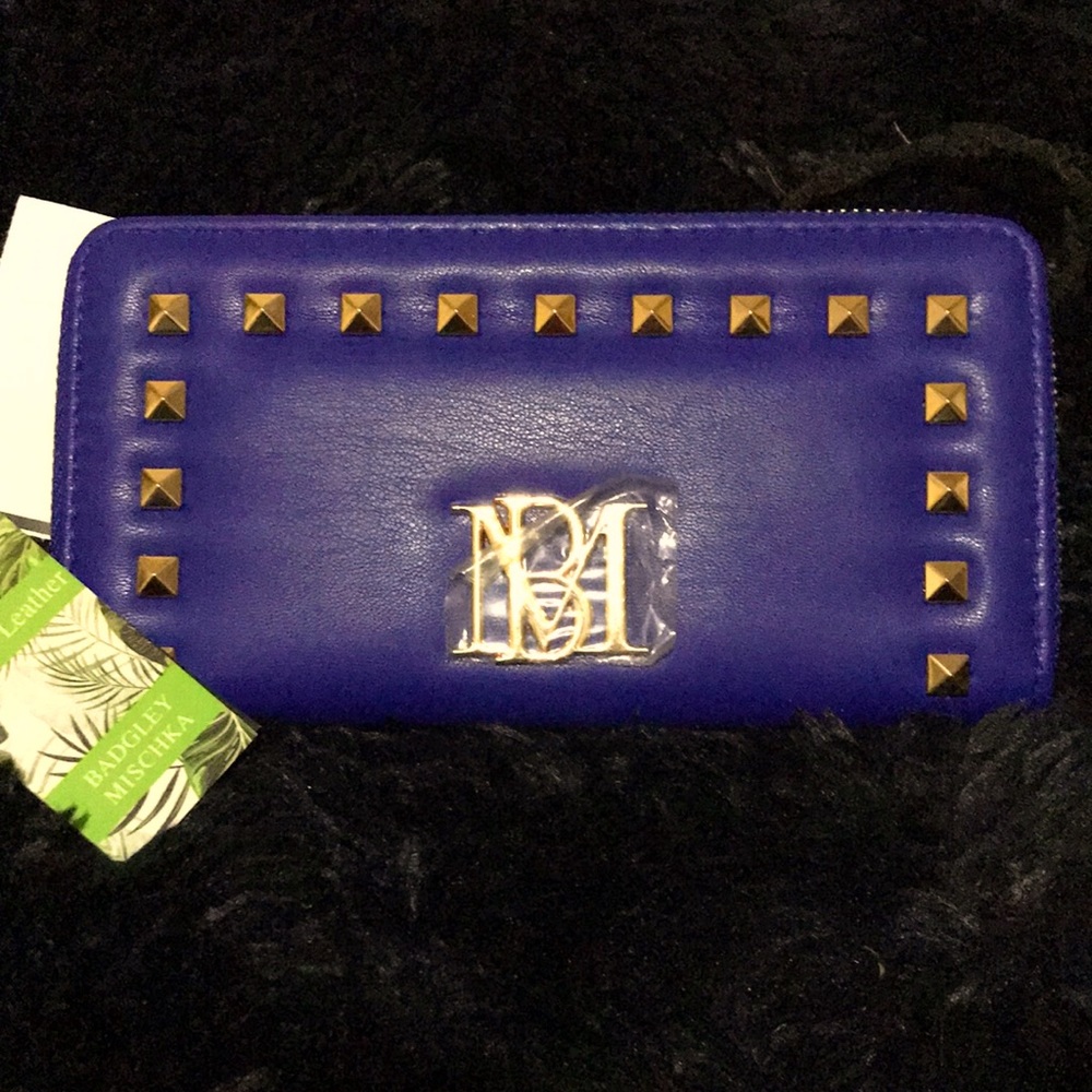 NWT! Cobalt Blue Wallet by Bischka Madgley